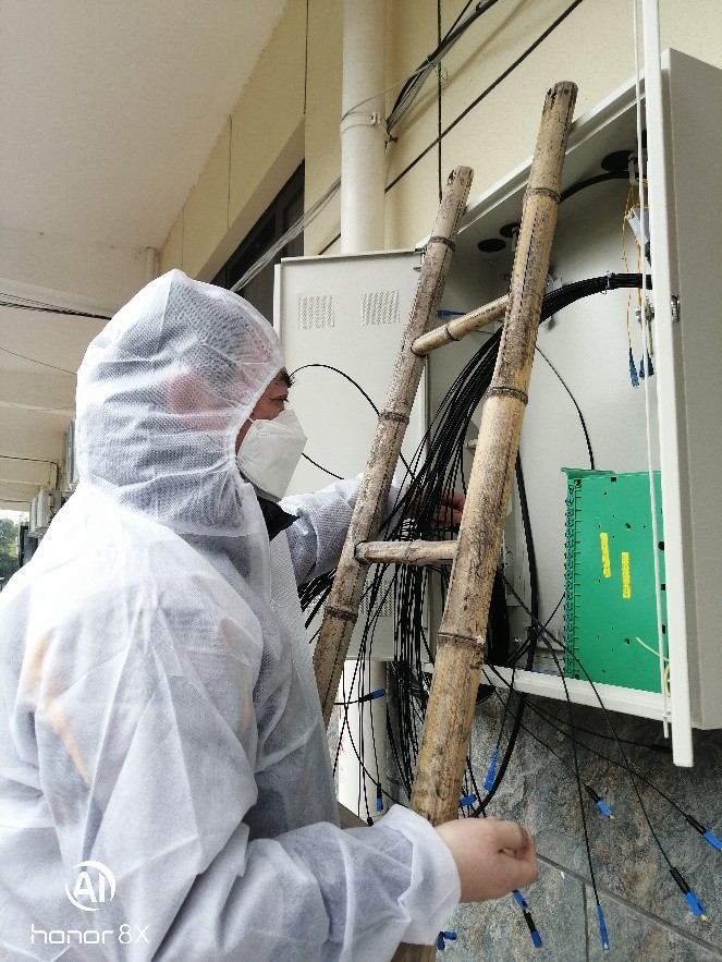 中國電信浙江溫州蒼南分公司發(fā)揮“電信速度”全力以赴保障疫情防控