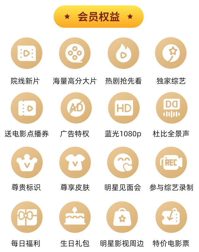 騰訊視頻愛奇藝優(yōu)酷全網(wǎng)影視vip會員年卡(優(yōu)惠辦理)