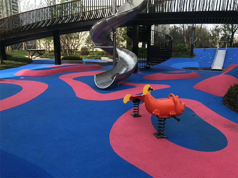 幼兒園塑膠地坪施工廠家 幼兒園塑膠地坪多少錢一平工程外包