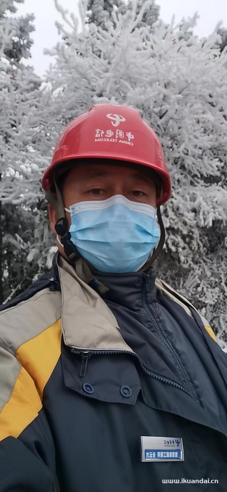 裝機、修障、整治線路（湖北恩施電信人迎來2022冬天的第一場雪）