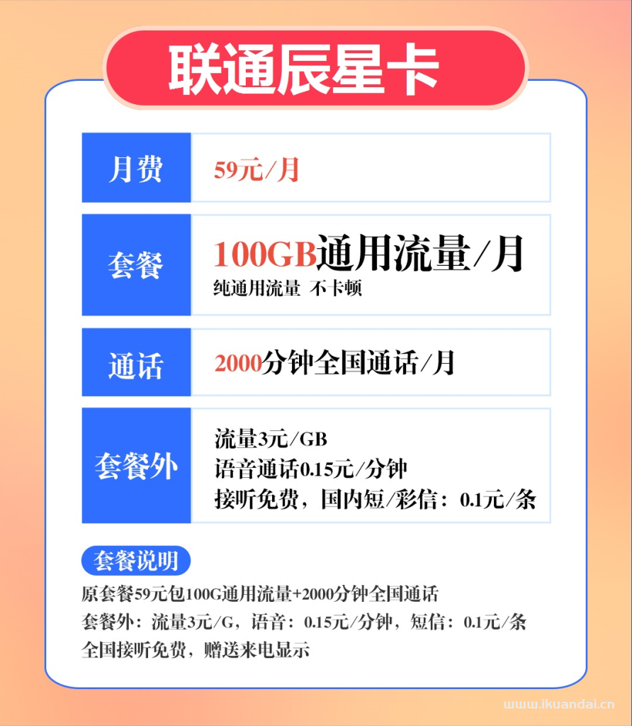 聯(lián)通電銷(xiāo)卡2000分鐘通話套餐介紹（申請(qǐng)辦理入口）