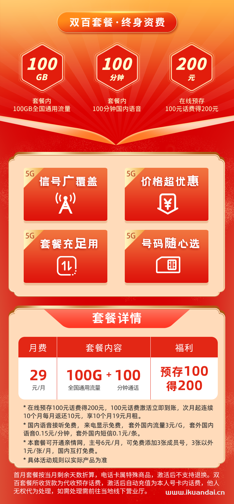 中國(guó)廣電玉兔卡19元192G流量套餐介紹