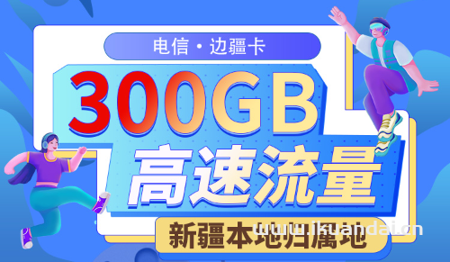 新疆電信手機流量卡辦理指南（39元300G+1100分鐘+送視頻會員）