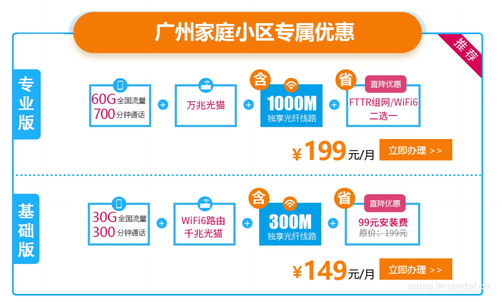 2025年廣州電信寬帶套餐優(yōu)惠價格表（廣州電信寬帶辦理指南）